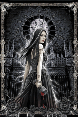 Gif animé gothique vampire